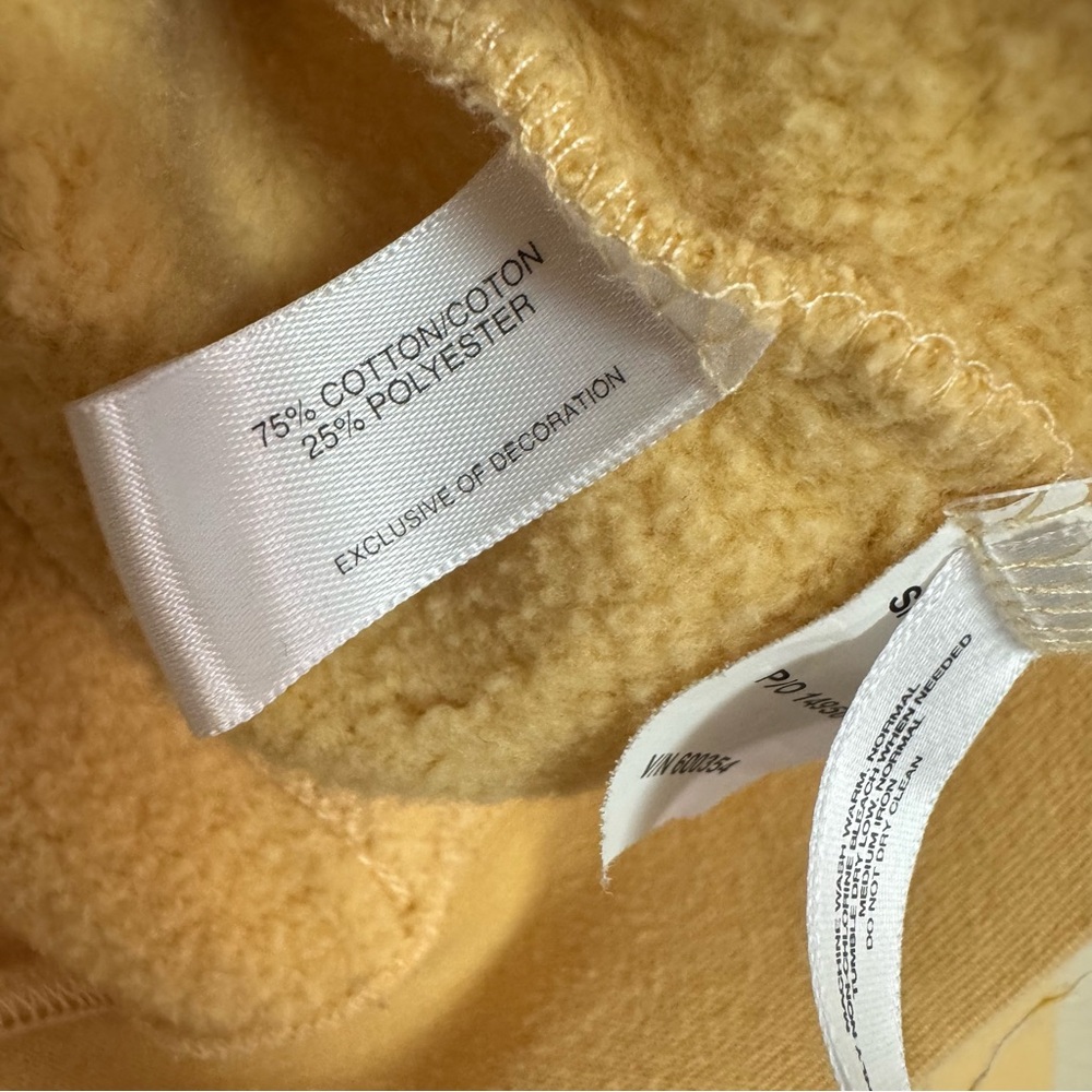 Cutter & Buck Cotton Quarter Zip Pullover in Yellow - Picture 5 of 6